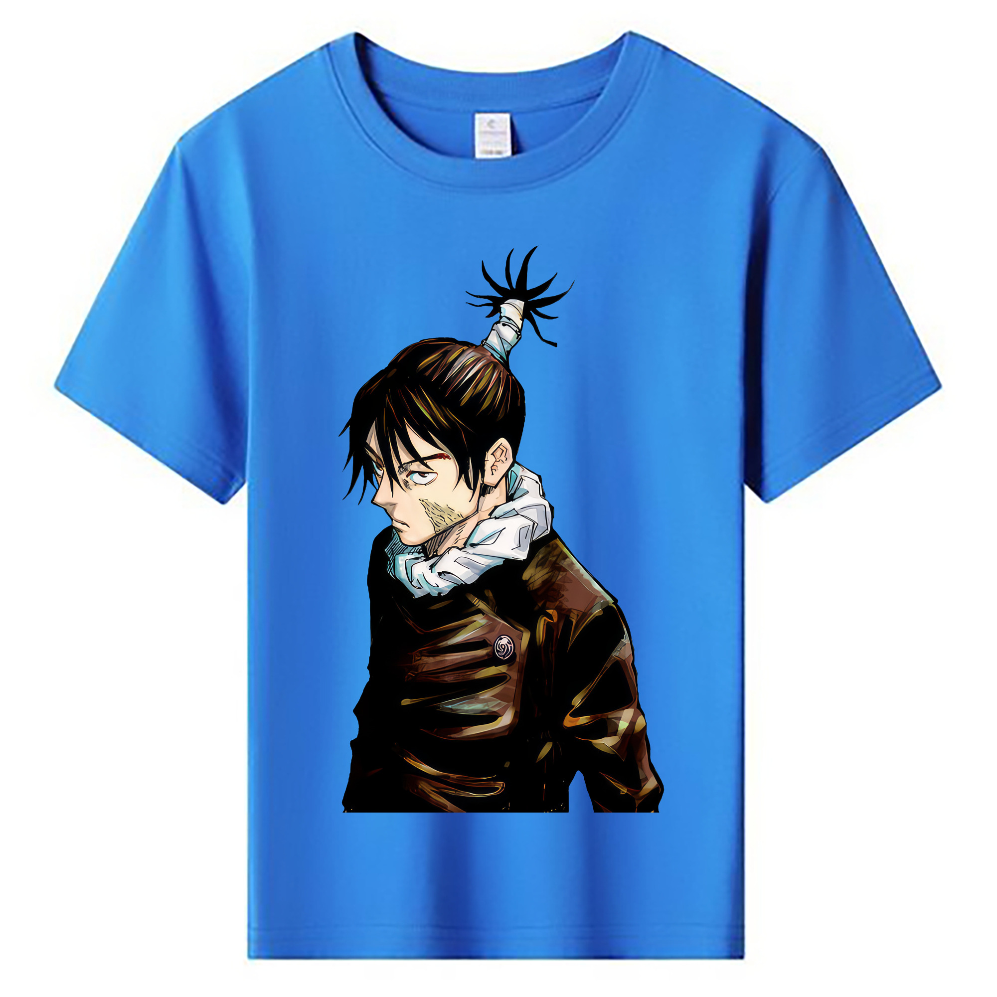 （画像用） 呪術廻戦 Jujutsu Kaisen 綿100％キッズTシャツ（フロントプリント）